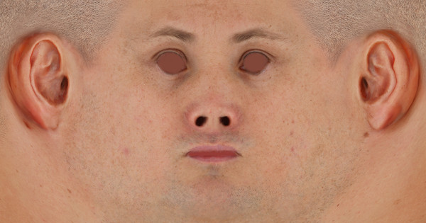 Male Head Texture Maps